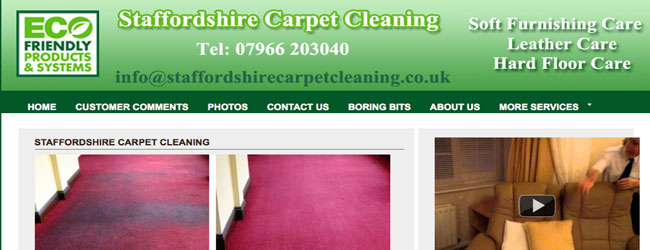 carpet cleaning staffordshire