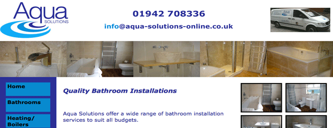 aqua solutions plumbers warrington cheshire