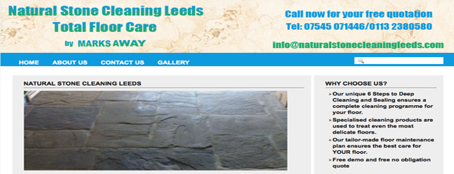 natural stone cleaning leeds