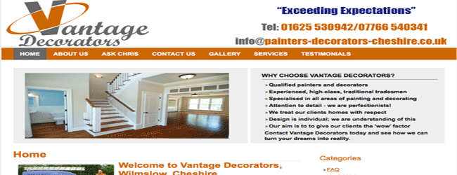 vantage decorators cheshire